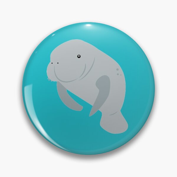 Item preview, Cute Manatee Kawaii  designed and sold by DinoKate.