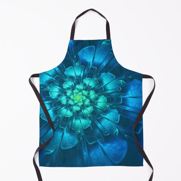 Item preview, Iridescent Aqua Blue Flower designed and sold by PawsitiveMum.