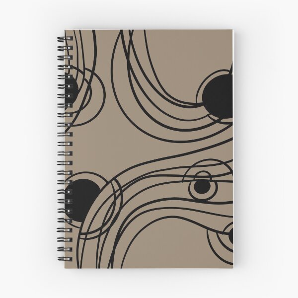 Item preview, Lines and dots tan designed and sold by Megan Bormann.