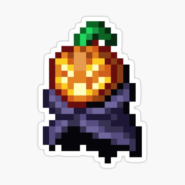 "Terraria Jack O Lantern pet" Sticker for Sale by Tippen Redbubble