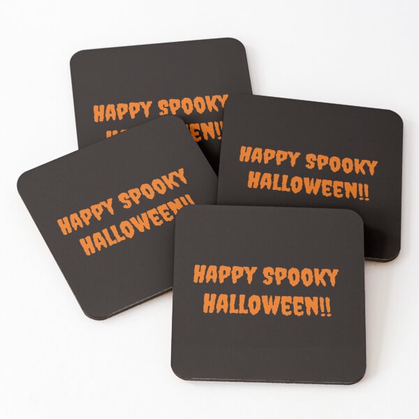 Item preview, Happy Spooky Halloween, Text Design  designed and sold by Moonglade's Studio.