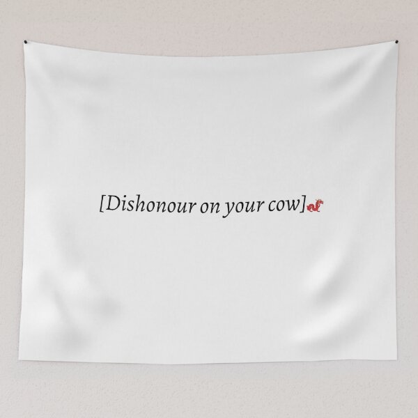 Item preview, Dishonour on your cow! designed and sold by SpicyCherrys.