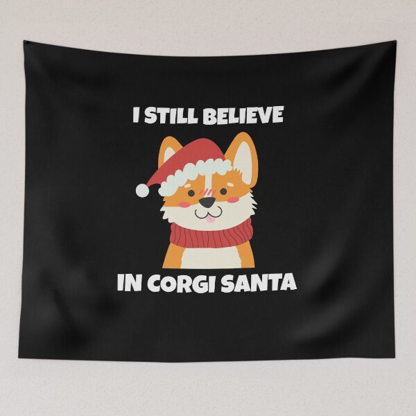Item preview, Cute I Want To Believe In Corgi Santa designed and sold by YourEssentials.