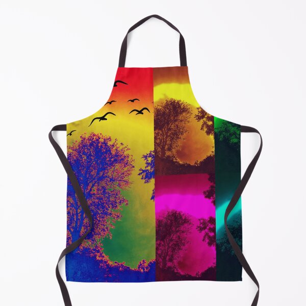 Item preview, Pop Art Trees Metal Print designed and sold by Swooncake Press.