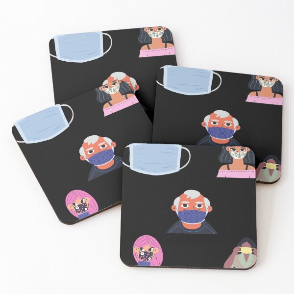 Item preview,  Wear A Mask Sticker Pack designed and sold by AritraSur.