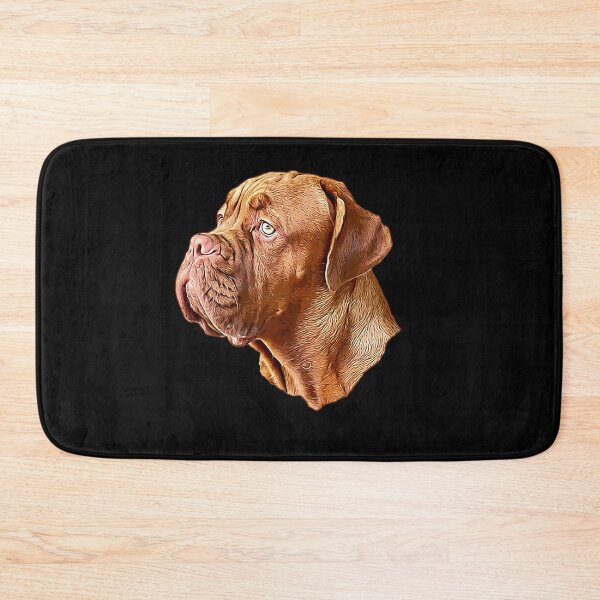 Item preview, Dogue de bordeaux French Mastiff Dog designed and sold by ElegantCat.