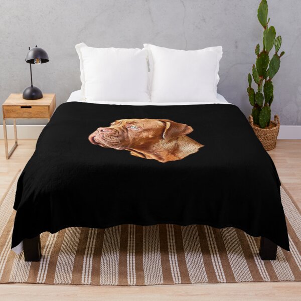 Item preview, Dogue de bordeaux French Mastiff Dog designed and sold by ElegantCat.