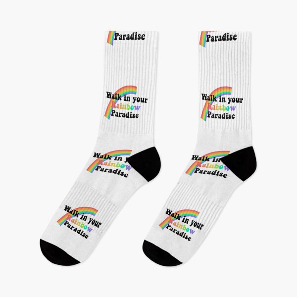 Item preview, Walk In Your Rainbow Paradise designed and sold by LinhlyHarwell13.