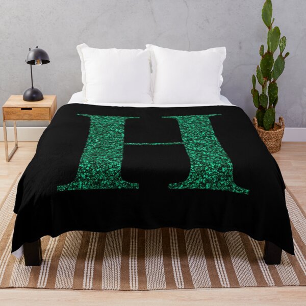 Item preview, Letter H Emerald Dark Green Glitter Effect Alphabet designed and sold by Sour Soul.