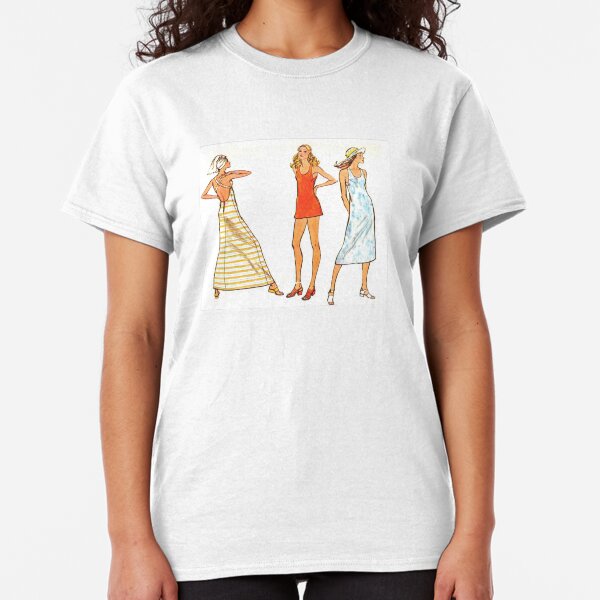Vogue Pattern 8075 : Circa early 70's Classic T-Shirt
