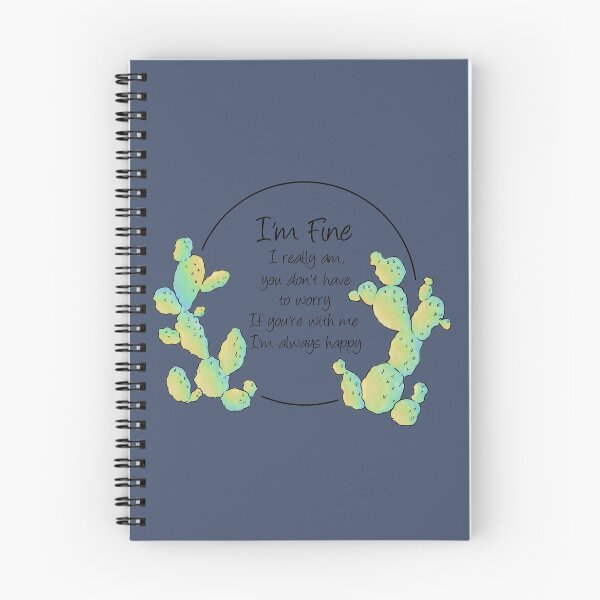 Item preview, I'm Fine designed and sold by Happenstash.