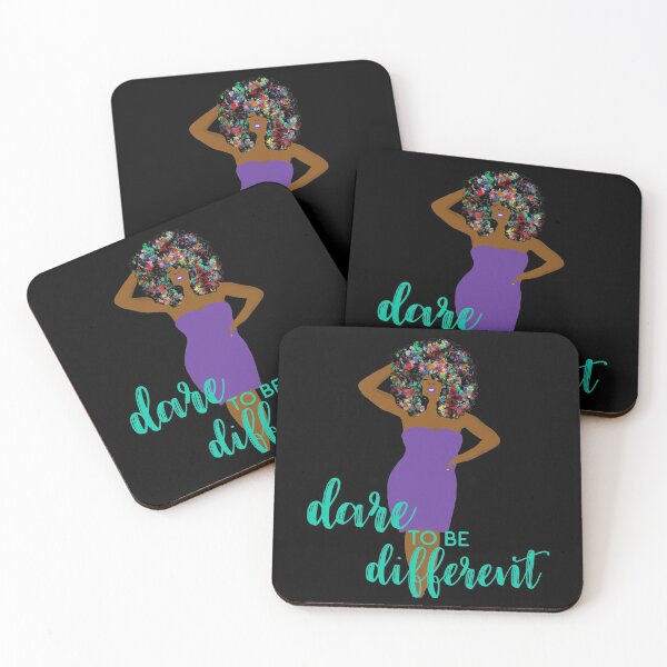 Item preview, Dare to Be Different Afro Funkadelic Black Girl designed and sold by blackartmatters.