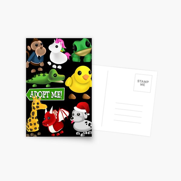 Roblox Adopt Me Postcards Redbubble - jayingee roblox inventory