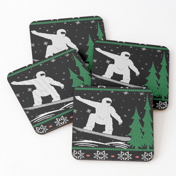 Item preview, Snowboarding Christmas designed and sold by GeniusDesignArt.