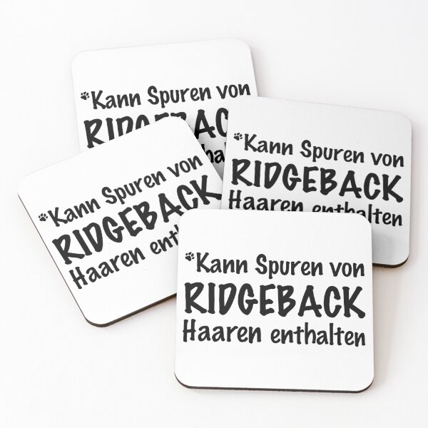 Item preview, May contain traces of Rhodesian RIDGEBACK dog hair designed and sold by SiRaGeckoDesign.