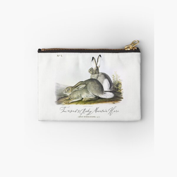 Item preview, Two Bunnies by J.J. Audubon 1842 designed and sold by ebrawne.