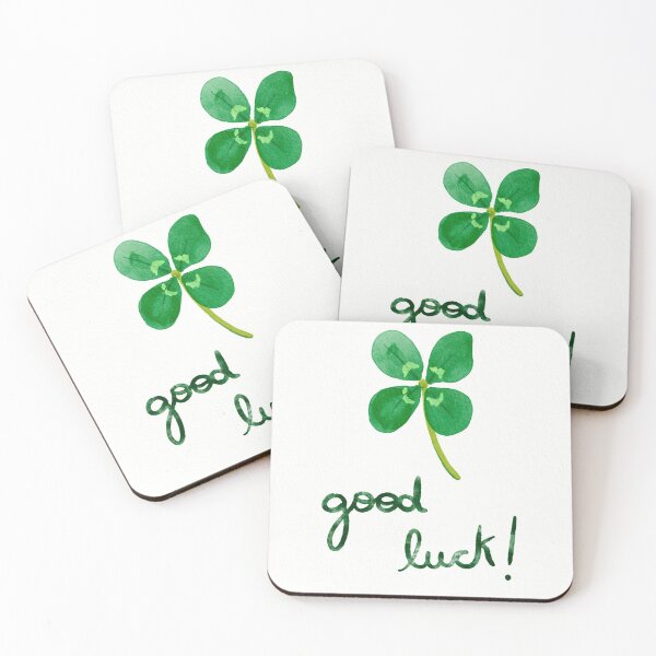 Item preview, Good luck four-leaf clover  designed and sold by Criatvra.