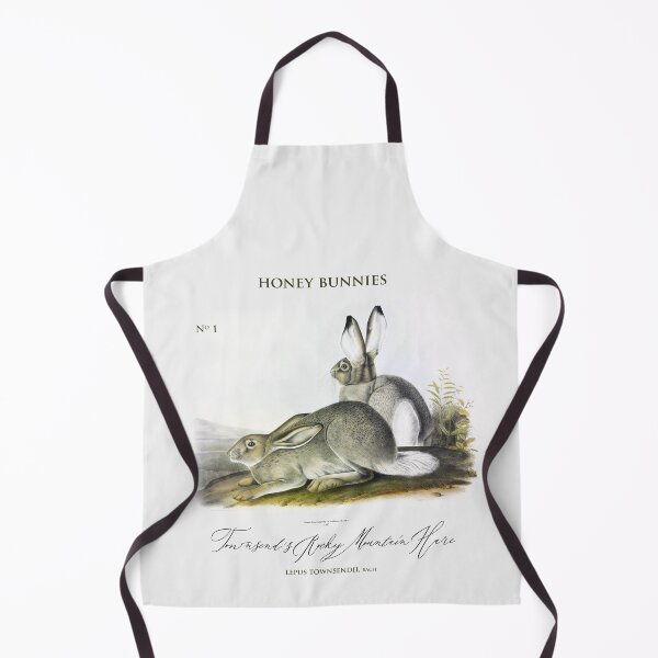 Item preview, Two Bunnies by J.J. Audubon 1842 designed and sold by ebrawne.