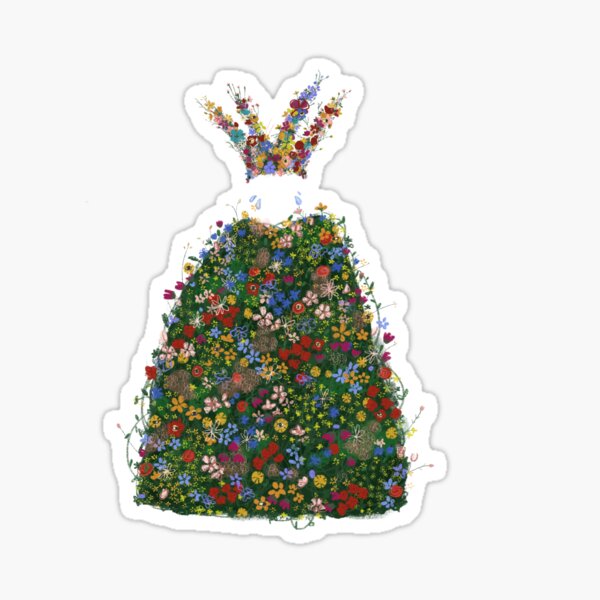 Item preview, midsommar may queen flower dress designed and sold by karllon.