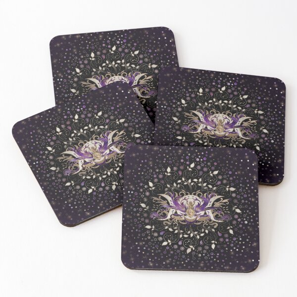 Item preview, Triple Moon - Triple Goddess Amethyst Moonlight designed and sold by k9printart.