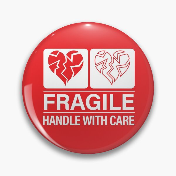 Item preview, Heart of a Fragile Person designed and sold by artColourized.