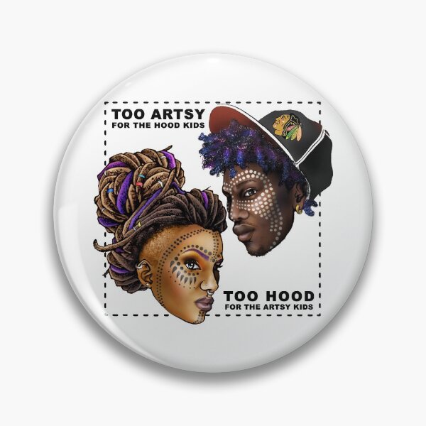 Artikelvorschau, Zu künstlerisch. Zu Hood. entworfen und verkauft von The Gift Shop ★.