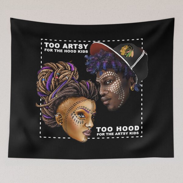 Item preview, Too Artsy. Too Hood. designed and sold by The Gift Shop ★.