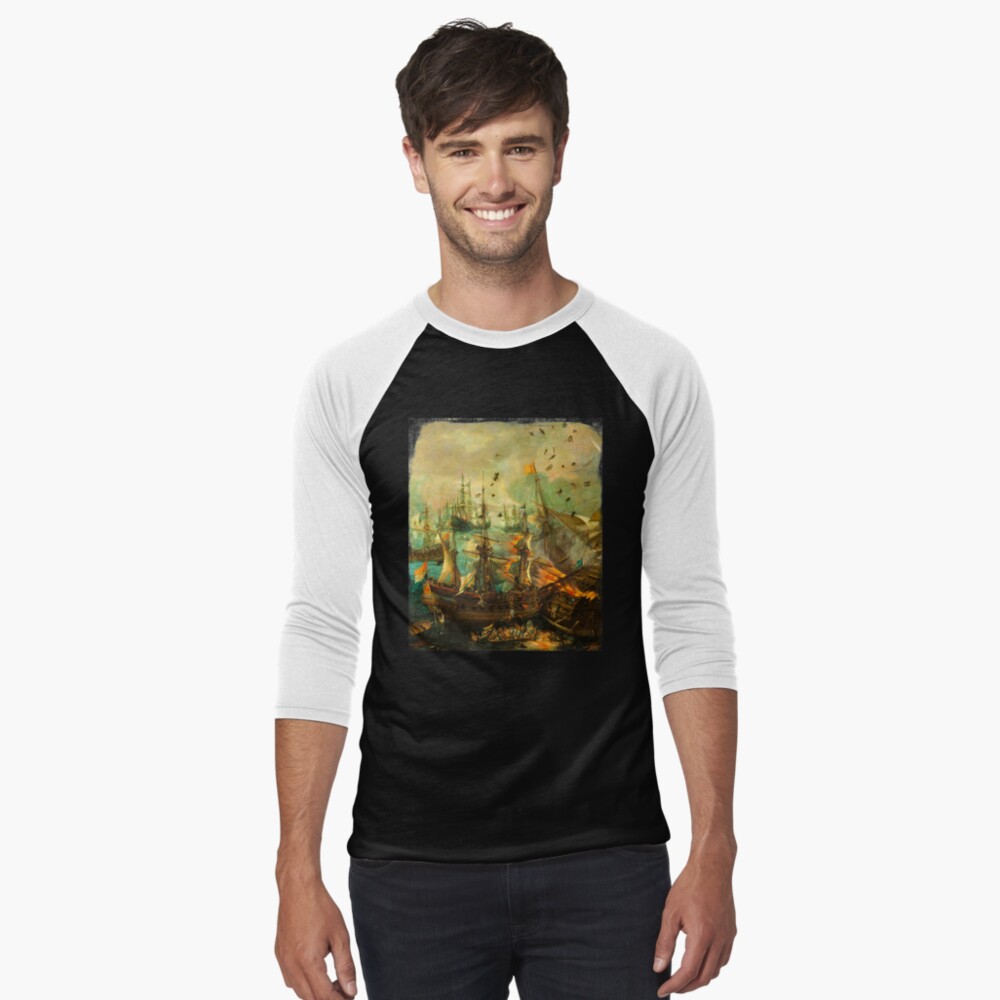 Item preview, Baseball ¾ Sleeve T-Shirt designed and sold by StickerArtwork.