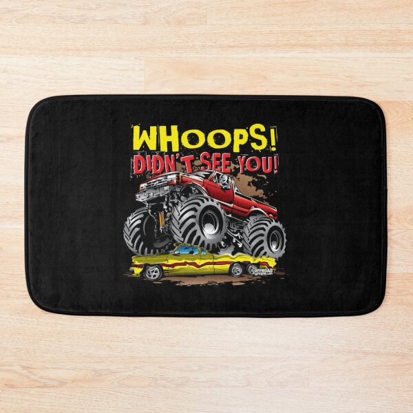 Item preview, Monster Truck Whoops Red designed and sold by crm3530.