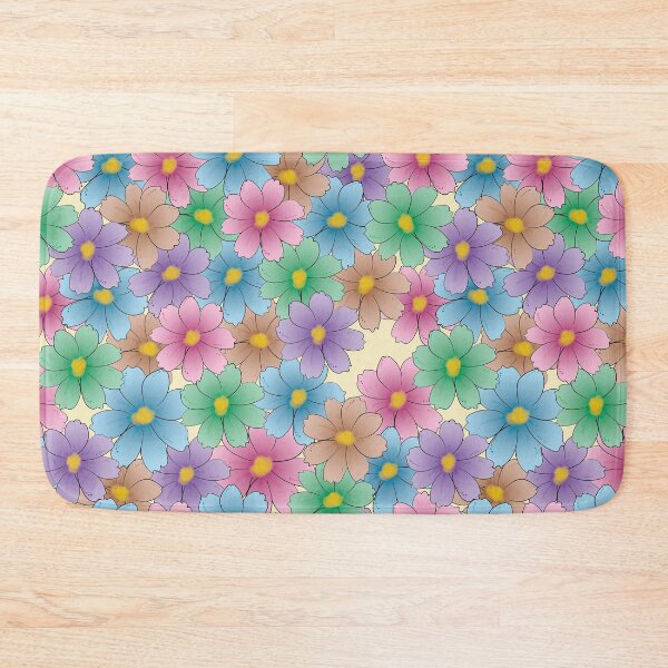 Item preview, Pastel 8- petal flowes designed and sold by ToySenTrends.