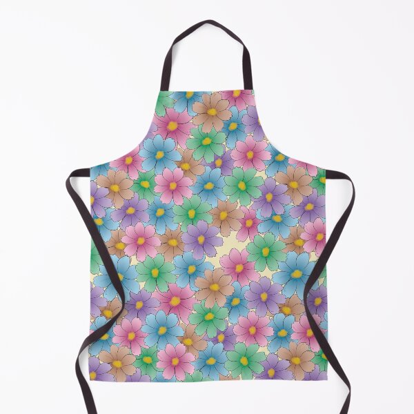 Item preview, Pastel 8- petal flowes designed and sold by ToySenTrends.