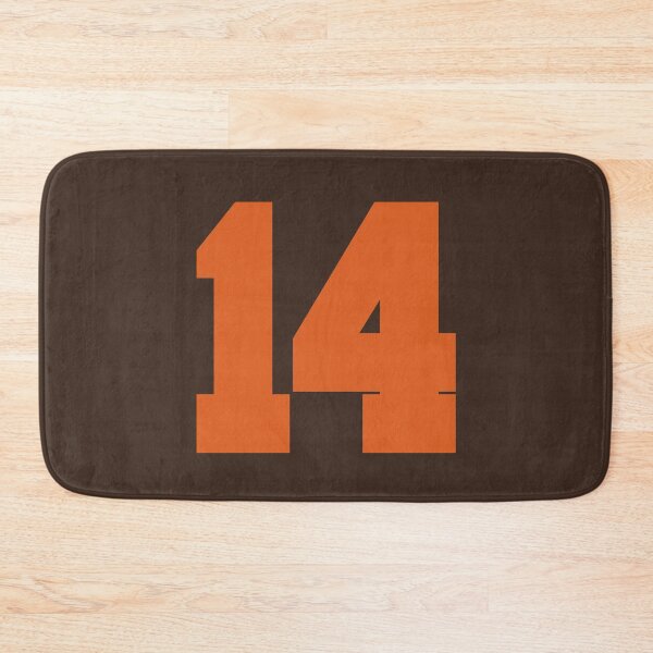 Item preview, 14 Number Cleveland Sports Fourteen Brown Jersey designed and sold by HelloFromAja.