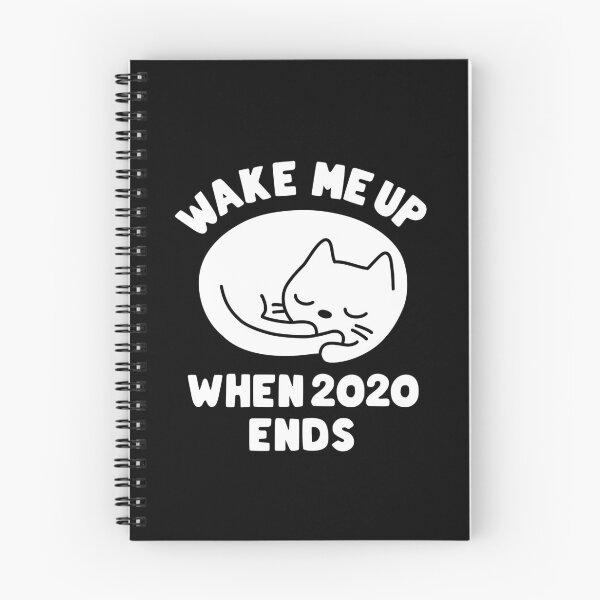 Item preview, Cute Cat Lover Wake Me Up When 2020 Ends designed and sold by hadicazvysavaca.