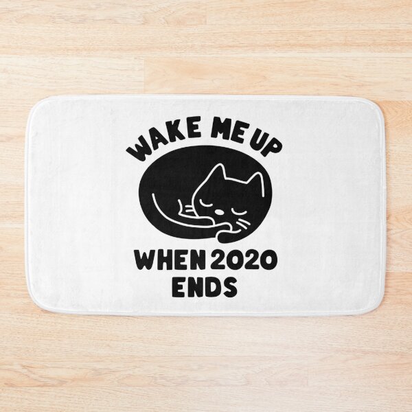 Item preview, Cute Cat Lover Wake Me Up When 2020 Ends designed and sold by hadicazvysavaca.