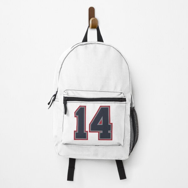 Item preview, 14 Navy Grey Red Sports Number Fourteen designed and sold by HelloFromAja.