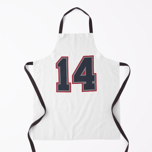 Item preview, 14 Navy Grey Red Sports Number Fourteen designed and sold by HelloFromAja.