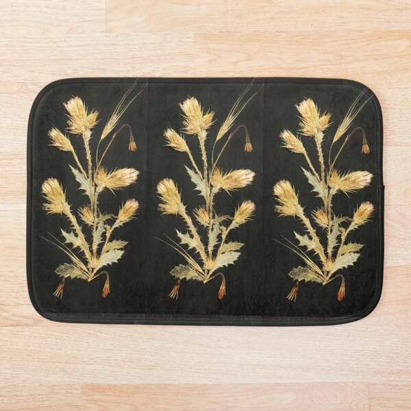 Item preview, Pressed flowers~ Scottish Thistle designed and sold by Roz McQuillan Fine Art & Photography.