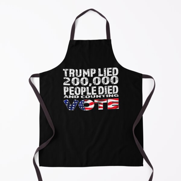 Item preview, Trump Lied 200,000 People Died And Counting Vote Distressed designed and sold by BonnieBednar31.