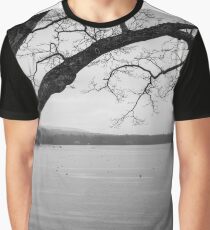 Black and White Camden, Maine Graphic T-Shirt