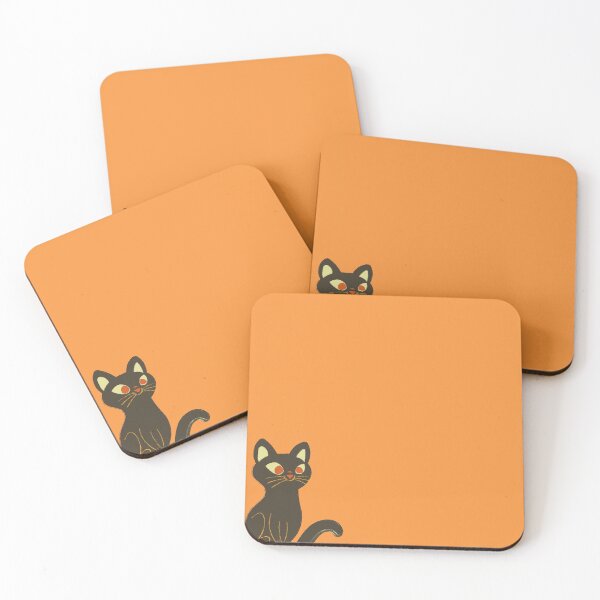 Item preview, Cute Black Cat Halloween designed and sold by tenderlyco.