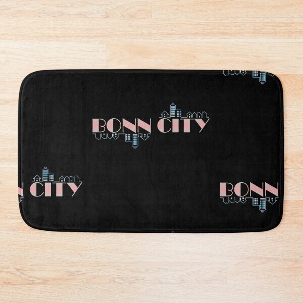Item preview, Bonn Bonner City NRW Skyline Germany UN Basketball City Map designed and sold by Mark Sukra.