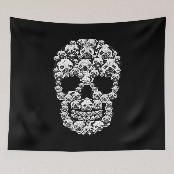 Item preview, Pug Halloween Skull Dog Lover Dog Mom Gift designed and sold by haselshirt.