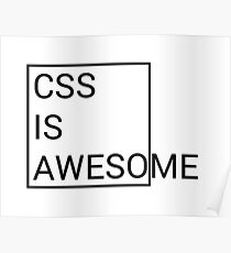 CSS is Awesome Poster