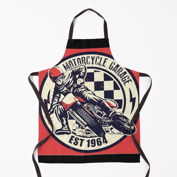 Item preview, motorcycle garage designed and sold by Theteetokstore.