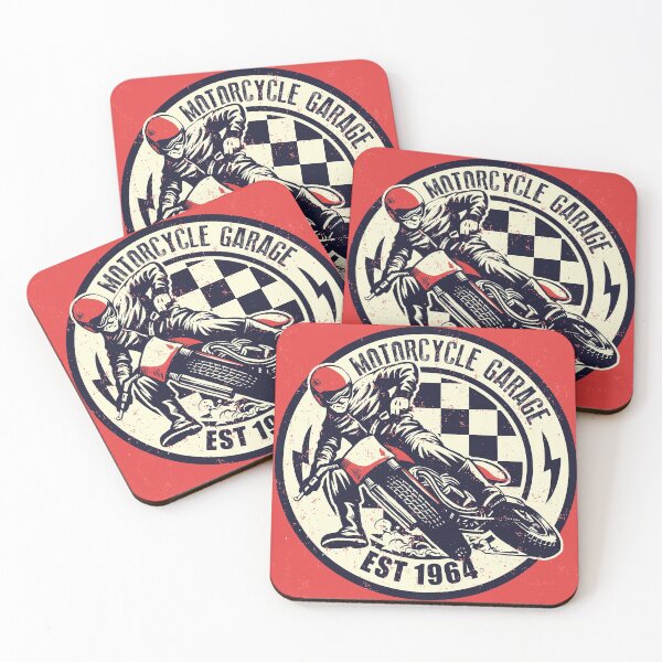 Item preview, motorcycle garage designed and sold by Theteetokstore.