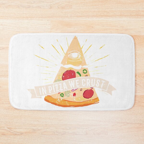 Item preview, In Pizza We Crust gift Trust Illuminati Eye gift design designed and sold by Lisbob.