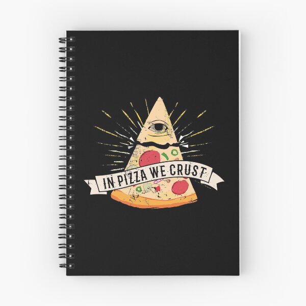 Item preview, In Pizza We Crust gift Trust Illuminati Eye gift design designed and sold by Lisbob.