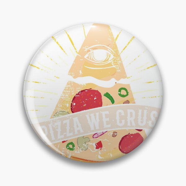 Item preview, In Pizza We Crust gift Trust Illuminati Eye gift design designed and sold by Lisbob.