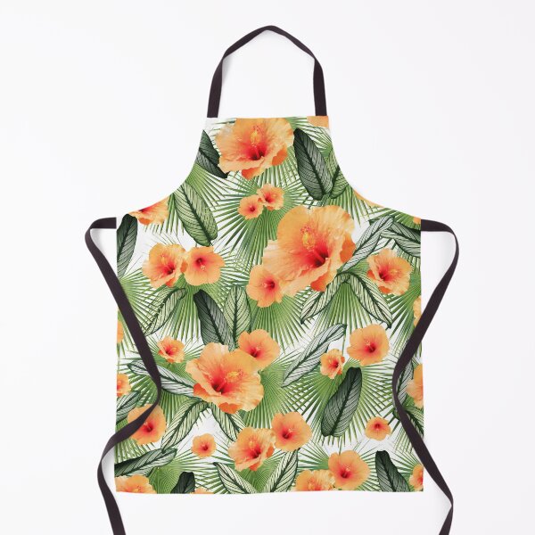 Item preview, Hibiscus Calathea Fan Palm Leaves Jungle #3 #tropical #decor #art designed and sold by Anita's & Bella's Art.