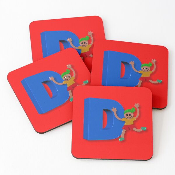 Item preview, Letter Initial D Boy Child Baby Personalised Alphabet designed and sold by WizardsWorld.